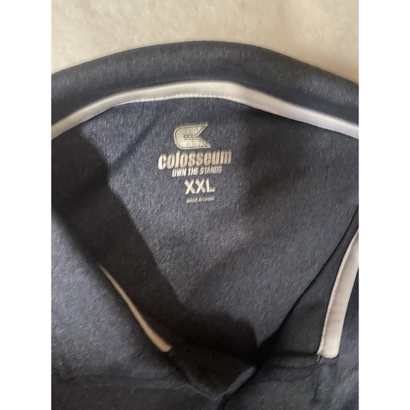 Men's Colosseum Athletics Butler Short Sleeve Polo Shirt XXL - Picture 3 of 8